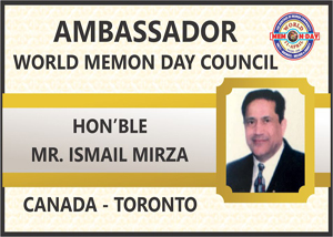 ISMAIL MIRZA CANADA TORONTO